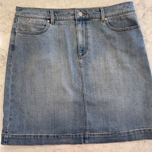 NWOT Talbots denim skirt, size 12. Paid $89 asking $50 obo